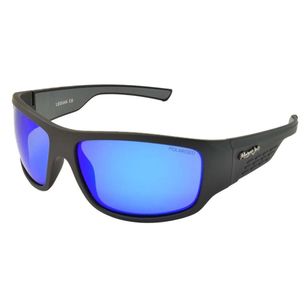 Mangrove Jack's Legian Sunglasses Black, Blue & White Revo One Size Fits Most