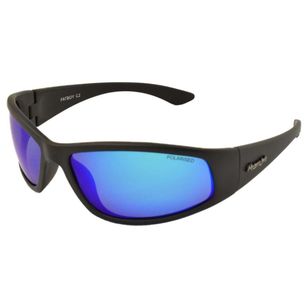 Mangrove Jack's Fatboy Sunglasses Black & Blue Revo One Size Fits Most