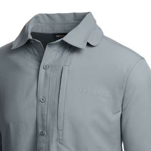 Mountain Designs Men's Hancock Long Sleeve Shirt Grey
