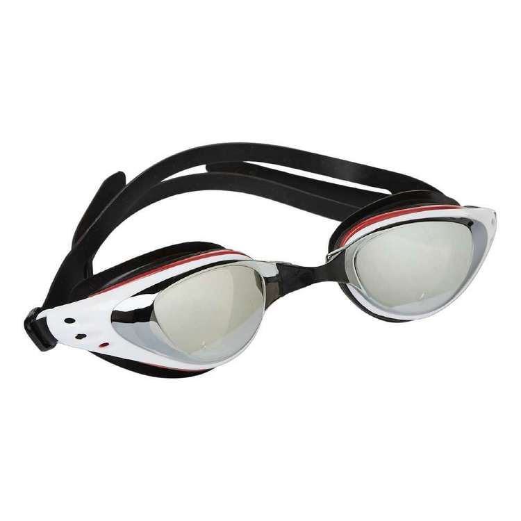 Body Glove Adults Red & White Swim Goggles Red & White One Size