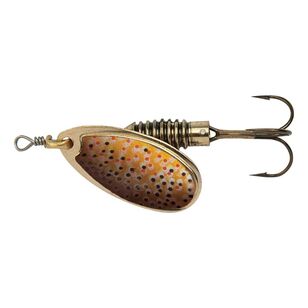 Celta Spinner Bait Lure Size 2 Brown Trout Gold