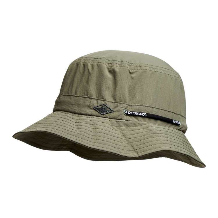 Mountain Designs Adults' Unisex Micalong Bucket Hat Khaki