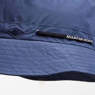 Mountain Designs Adults' Unisex Micalong Bucket Hat Navy