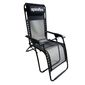 Spinifex Textaline Lounge Recliner Black