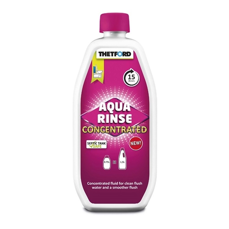 Thetford Aqua Rinse Concentrated Toilet Fluid 750 mL
