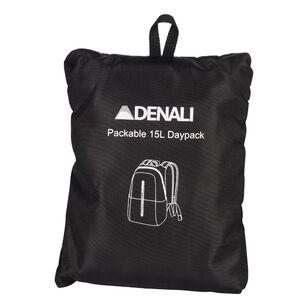 Denali 15L Packaway Daypack Black 15 L
