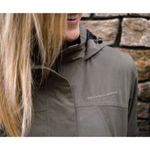 Mountain Designs Women's Cascade Hooded Jacket Khaki 12
