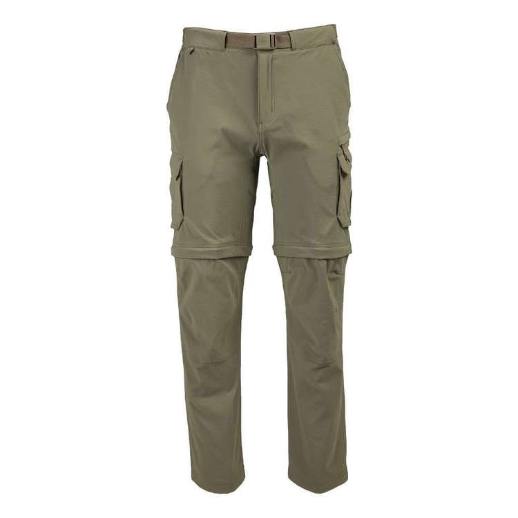 Mountain Designs Men's Larapinta Convertible Pant Olive Green