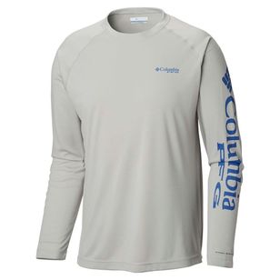 Columbia Men's Terminal Tackle Long Sleeve Shirt Blue