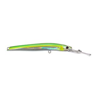 Nomad STYX Minnow 95mm Slow Float Lure Chartreuse Stripe