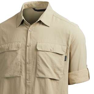 Mountain Designs Men's Ormiston II Long Sleeve Shirt Aluminium