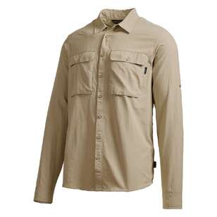 Mountain Designs Men's Ormiston II Long Sleeve Shirt Aluminium