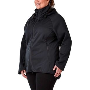 Gondwana Women's Mowarry Softshell Jacket Plus Size Black