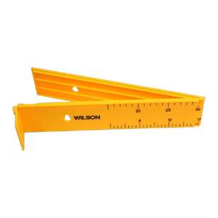 Wilson Folding Ruler 24''/60cm Yellow 60 cm