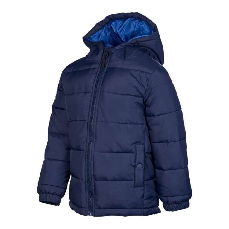 Cape Kids' Recycled Puffer Jacket Navy