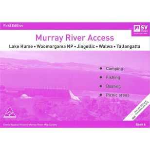 Murray River Access Map #6 Lake Hume to Tallangatta