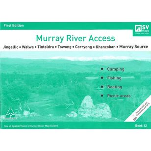 Murray River Access Map #12 Jingellic, Walwa, Tintaldra, Towong, Corryong, Khancoban, Murray Source