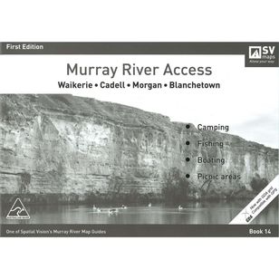 Murray River Access Map #14 Waikerie To Blanchtown