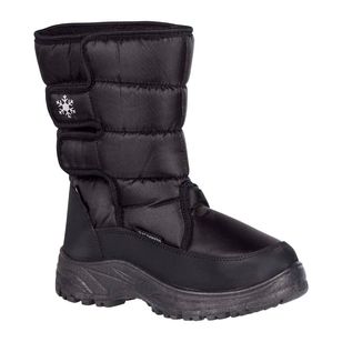 37 Degrees South Women's Fuji Water Resistant Snow Boots Black