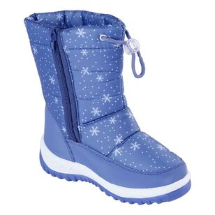 37 Degrees South Kids' Snowflake Snow Boots Moonlight