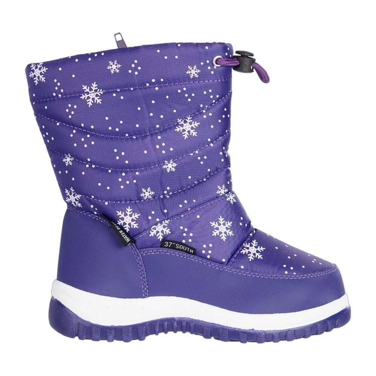 37 Degrees South Kids' Snowflake Snow Boots