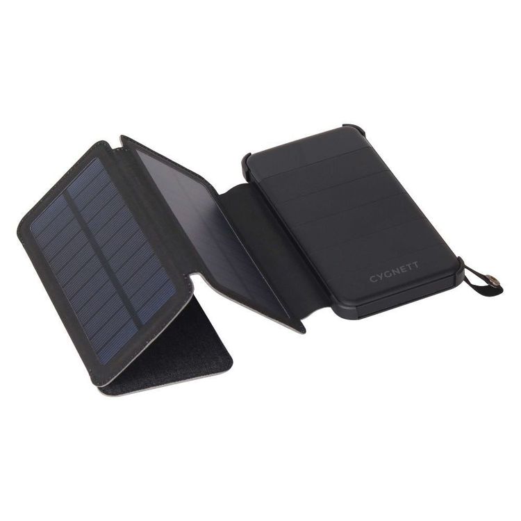 Cygnett Chargeup 8K Powerbank With Solar Black