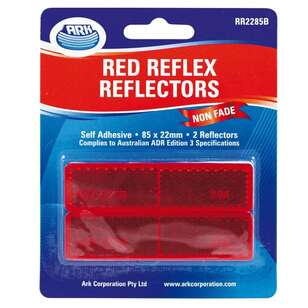 Ark Trailer Reflector 22x85mm Red