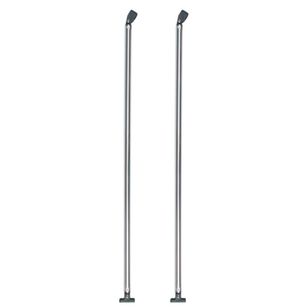 Oceansouth Bimini Support Poles - Fixed 1100 mm Pair Silver