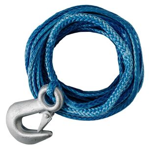 Atlantic Dyneema Rope Spare 6m x 5mm Snap Hook Blue