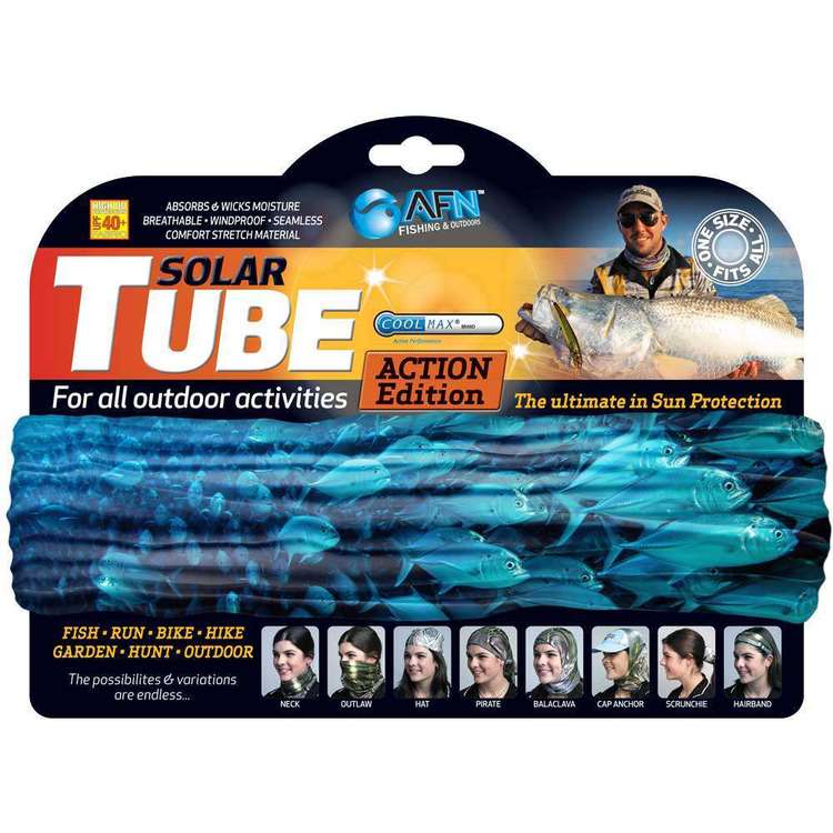Australian Fishing Network Blue School Fish Kids' Solar Tube