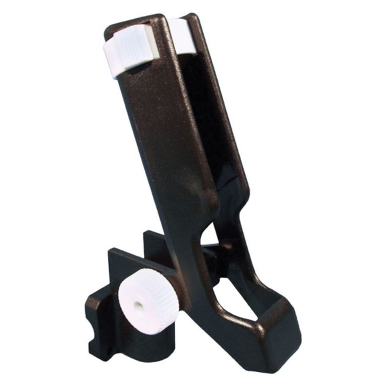 Waterline Adjustable Rod Rest And Rail Adaptor Black