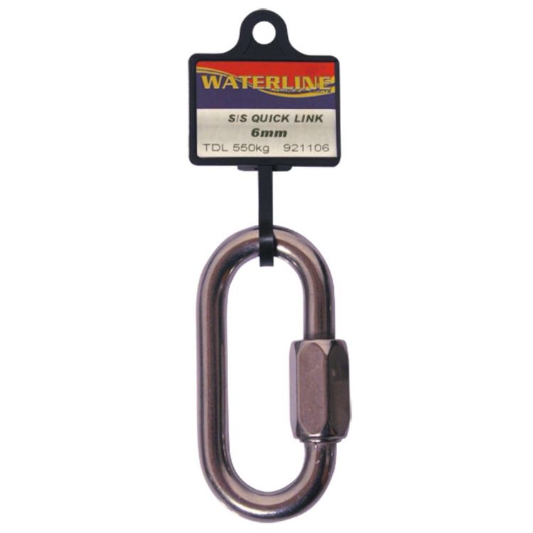 Waterline Stainless Steel Quick Link 6mm