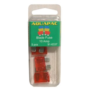 Aquapac Blade Fuse 10 Amp 5 Pack
