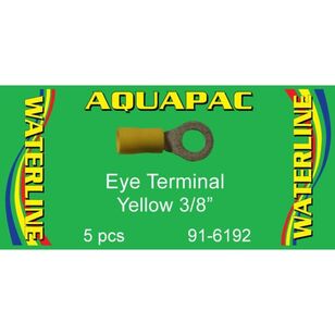Aquapac Yellow Eye Terminal 3/8'' 5 Pack