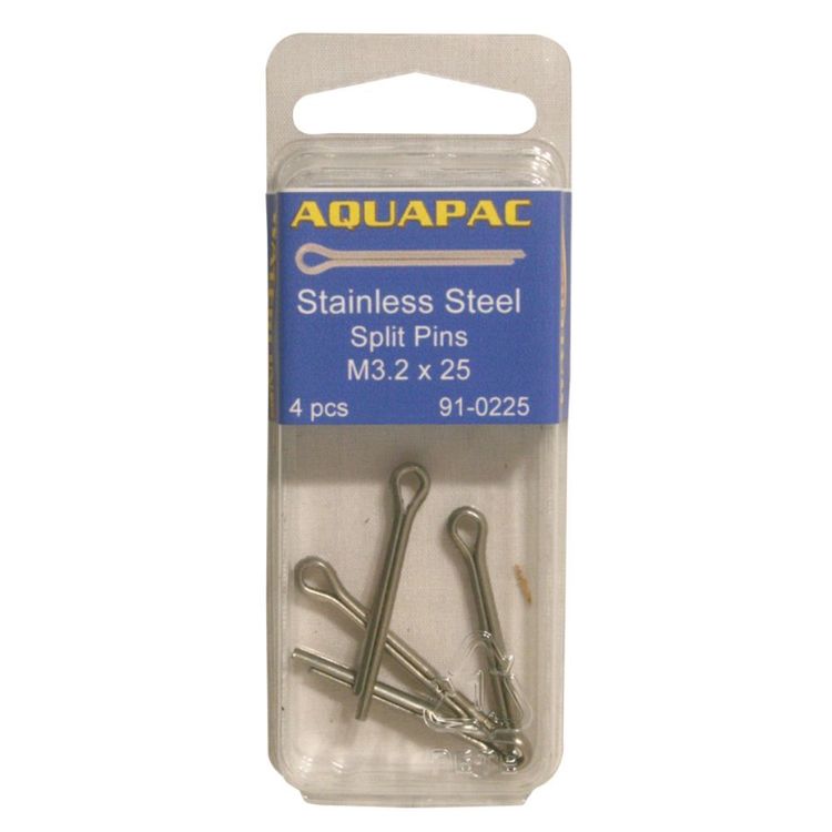Atlantic Split Pin Aquapac Split Pins M3.2 X 40 mm 4 Pack | Anaconda