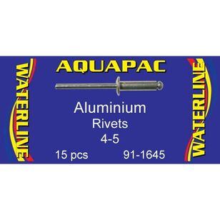 Aquapac Rivet Aluminium 4-5 15 Pack