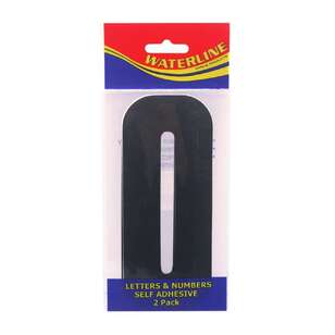 Waterline Boat Number ''0'' 4 Inch 2 Pack