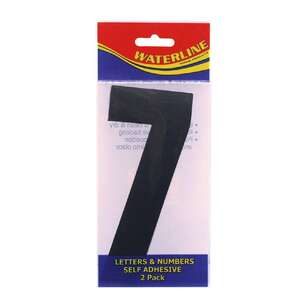 Waterline Boat Number ''7'' 4 Inch 2 Pack