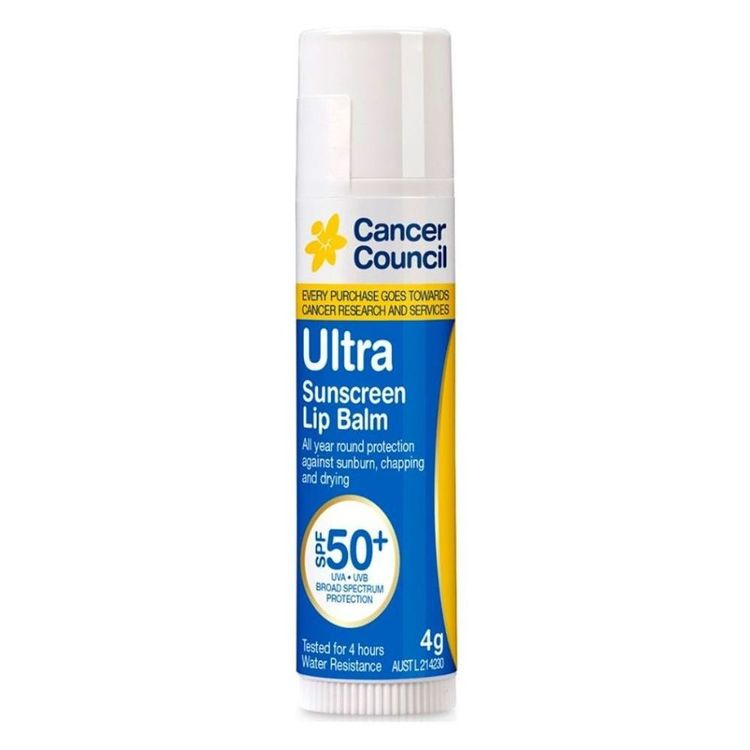 Cancer Council Ultra SPF50+ Lip Balm Clear 4 g