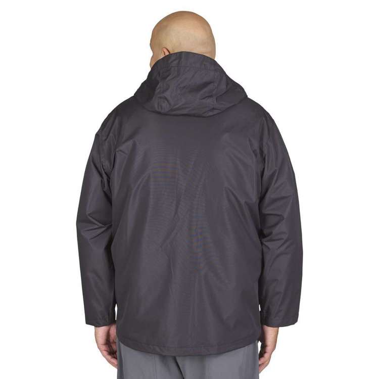 Cape Men's Pilliga Rain Jacket Plus Size Black XXX Large
