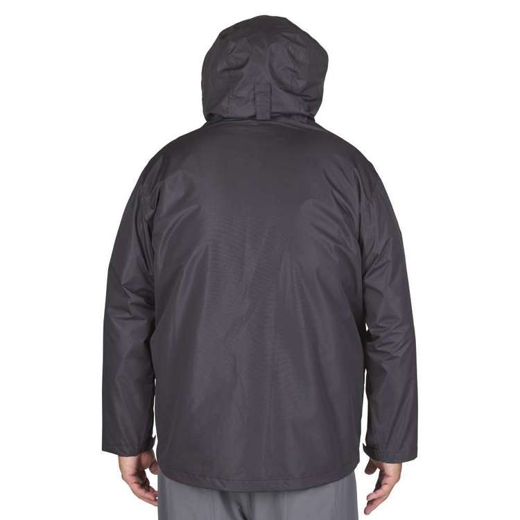 Cape Men's Pilliga Rain Jacket Plus Size Black XXX Large