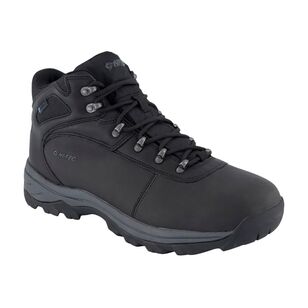 Hi-Tec Men's Base Camp Waterproof Mid Hiking Boots Black