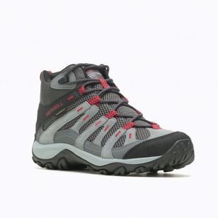 Merrell Men's Alverstone Waterproof Mid Hiking Boots Granite & Dahlia