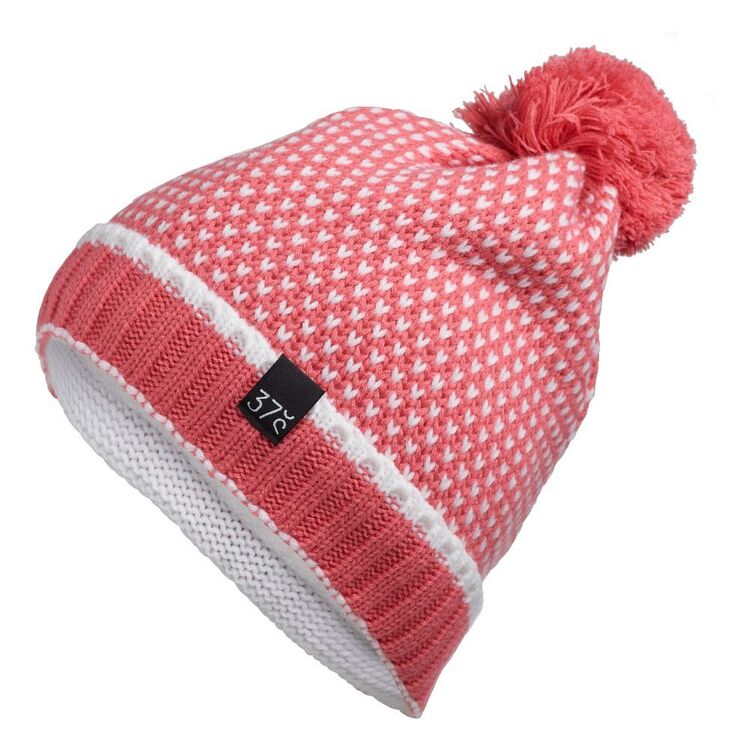 37 Degrees South Kids' Gemma Beanie Coral One Size Fits Most
