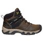 Keen Men's Steens Waterproof Mid Hiking Boots Canteen Black