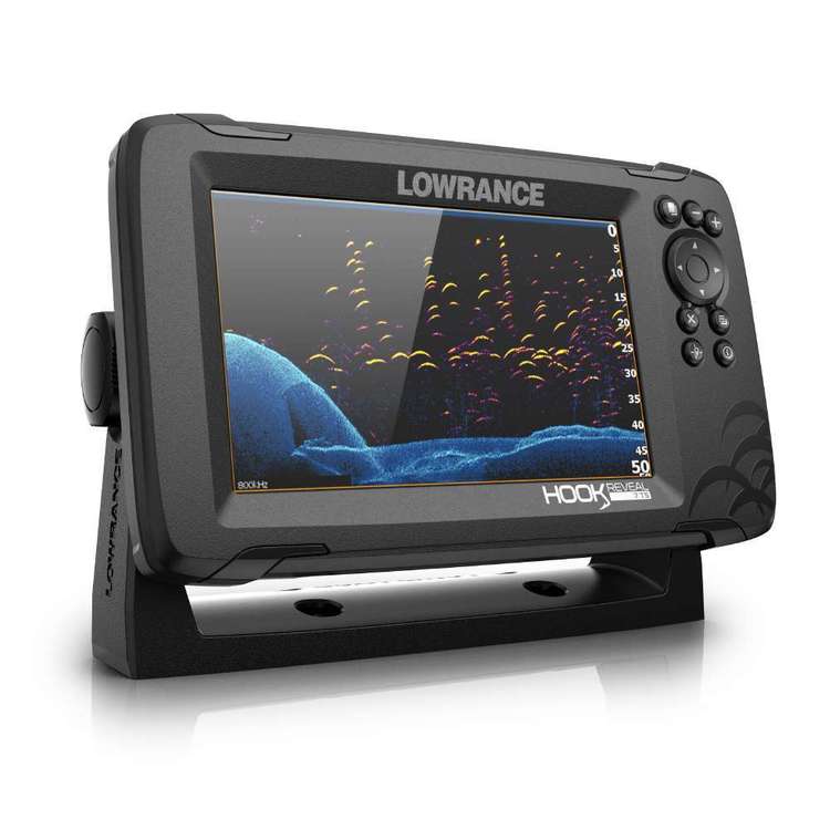Lowrance Hook Reveal 7 Trip Fishfinder / GPS Combo Grey