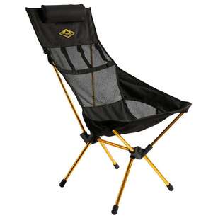 Mountain Designs High-Back Adjustable Chair Yellow