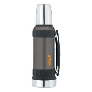 Thermos Work Seriesâ„¢ Stainless Steel Vacuum Insulated Flask Grey 1.2L