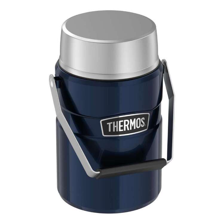 Thermos Stainless Steel King Big Boss Food Jar Midnight Blue 1.39 L