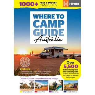 Hema Where To Camp Guide Australia